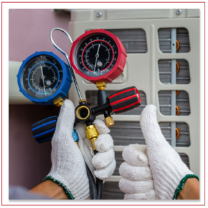 hvac technician giving the thumbs up