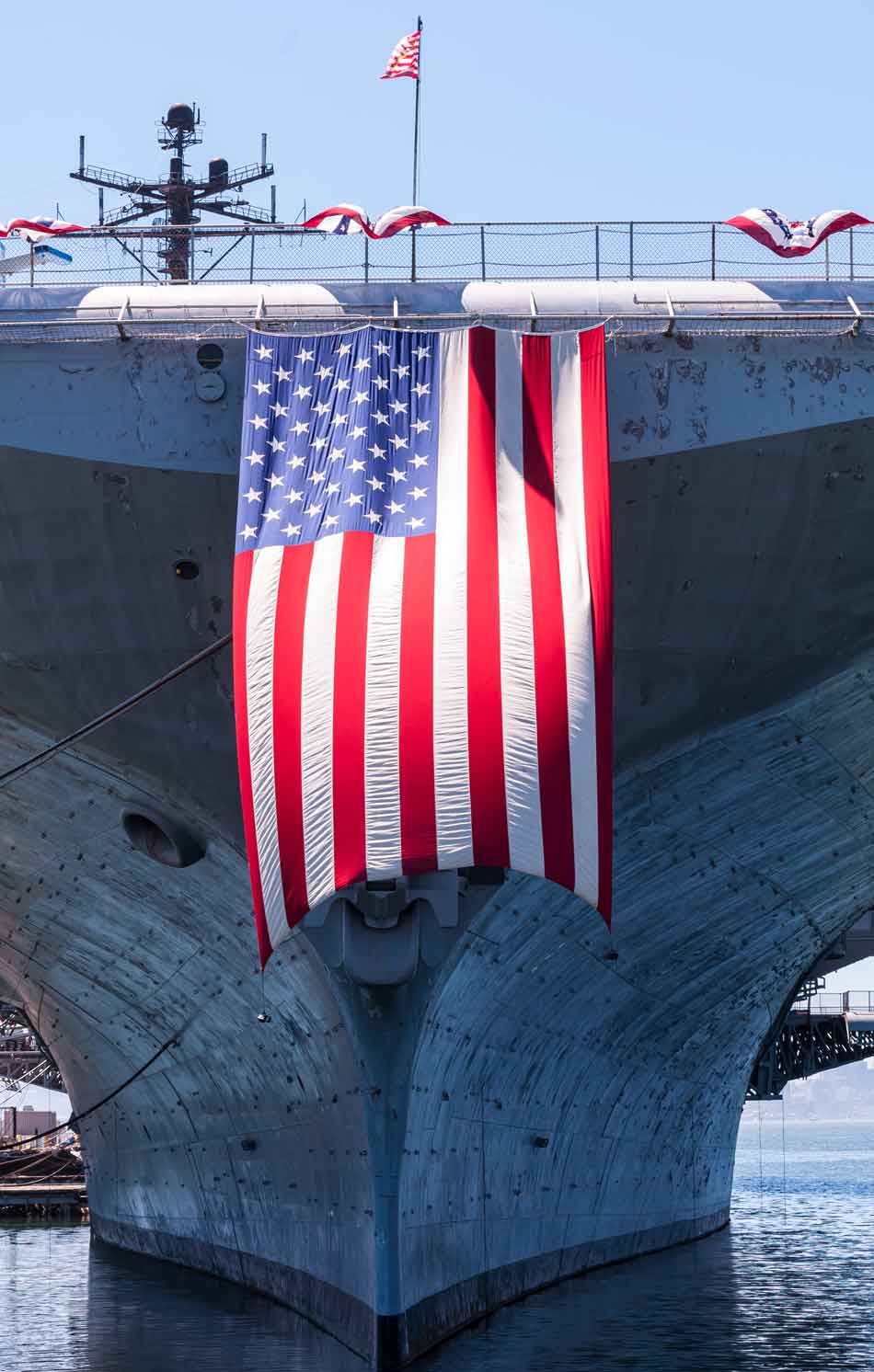 Flag on a US Navy carrier | Comfort Pro Cooling