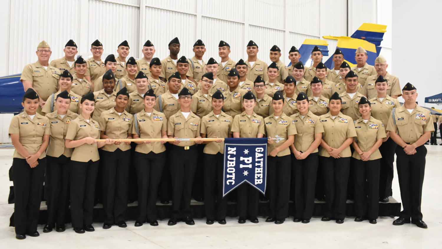 Gaither PI Navy JROTC group picture | Comfort Pro Cooling