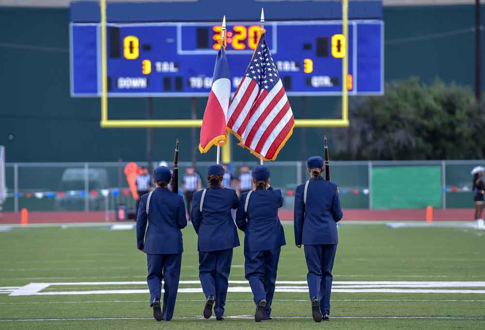 JROTC color guard | Comfort Pro Cooling