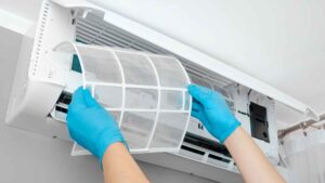 Replacing air filter | Comfort Pro Cooling